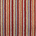 Crucial trading Mississippi Stripe Runner Burgandy Blue